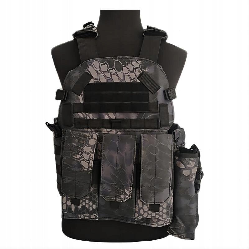 Sotilaallinen taktinen liivi 600D MOLLE lastauslaukut harmaa Camo hinta ja tiedot | Metsästystarvikkeet | hobbyhall.fi