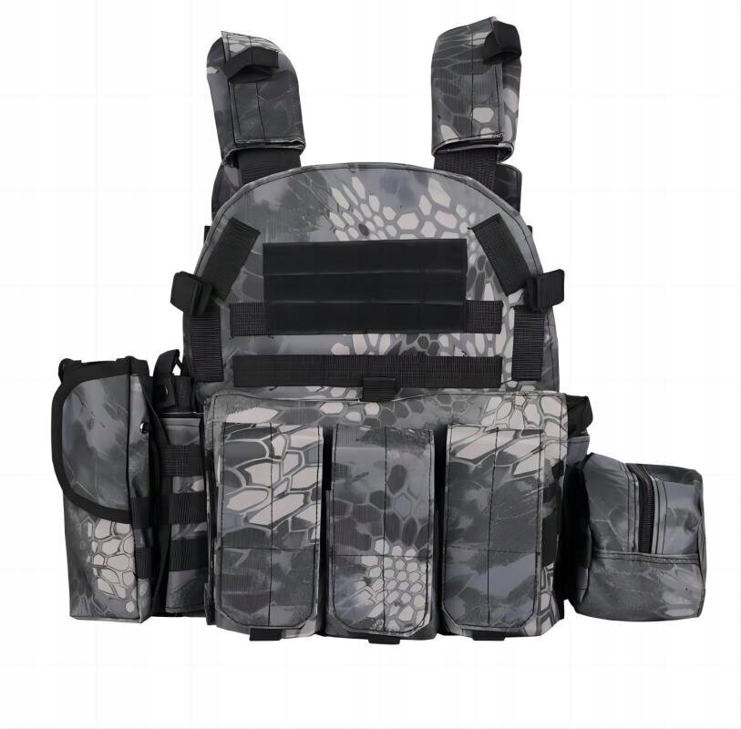 Sotilaallinen taktinen liivi 600D MOLLE lastauslaukut harmaa Camo hinta ja tiedot | Metsästystarvikkeet | hobbyhall.fi