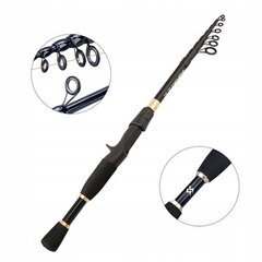 COAL FIBRE TELESKOPOWA Spinning Rod 1.8m 7el POWERFUL 8-25g hinta ja tiedot | Onkivavat | hobbyhall.fi