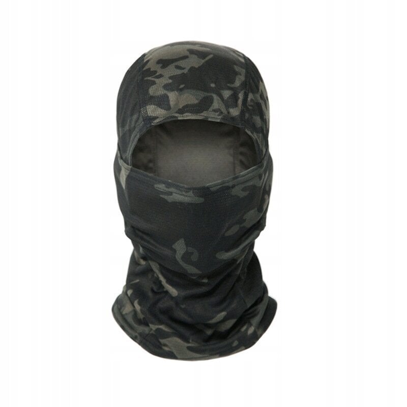 Sotilaallinen Balaclava TERMOACTIVE Tactical ASG 1 Hole CAMO BLACK hinta ja tiedot | Metsästystarvikkeet | hobbyhall.fi