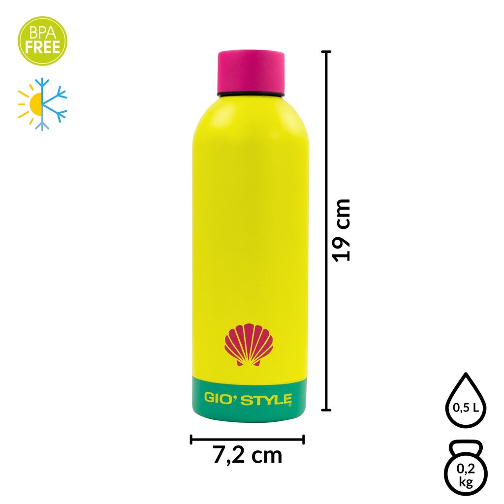 kamai gio-tyylinen termopullo, 0,5 l hinta ja tiedot | Juomapullot | hobbyhall.fi