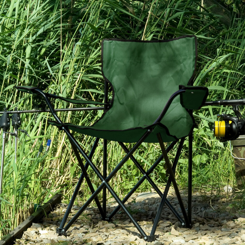 Camping Fishing Tourist Chair xl hinta ja tiedot | Puutarhakalusteet | hobbyhall.fi