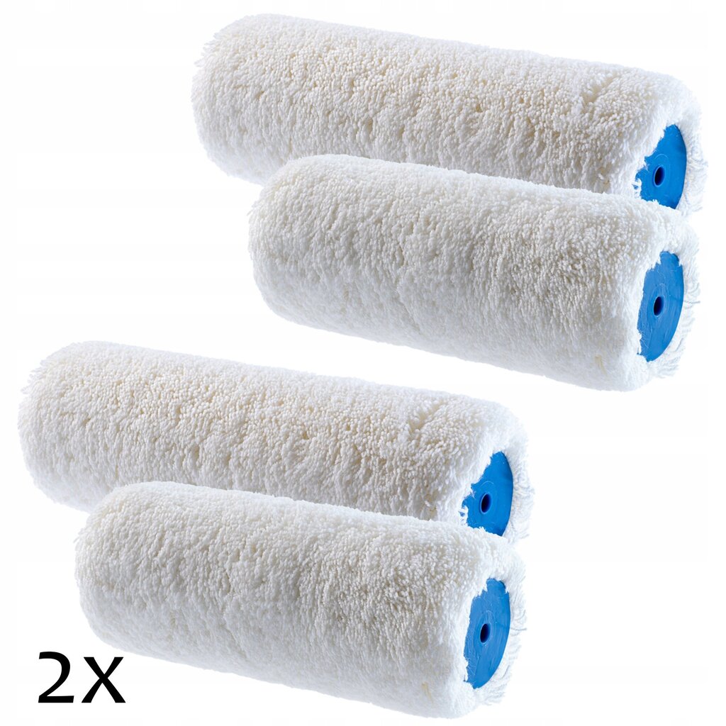 Tarvikkeet String Paint Roller 20 ja 25 cm 2 kpl hinta ja tiedot | Maalaustarvikkeet | hobbyhall.fi