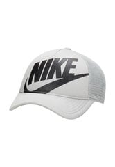 Nike Hattu K Nk Rise Cap Grey FB5363 077 hinta ja tiedot | Jalkapallovaatteet ja -varusteet | hobbyhall.fi