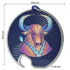 Teräspullonkorkin avaaja Zodiac Taurus hinta ja tiedot | Keittiövälineet | hobbyhall.fi