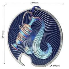 Teräspullonkorkin avaaja Zodiac Aquarius hinta ja tiedot | Keittiövälineet | hobbyhall.fi