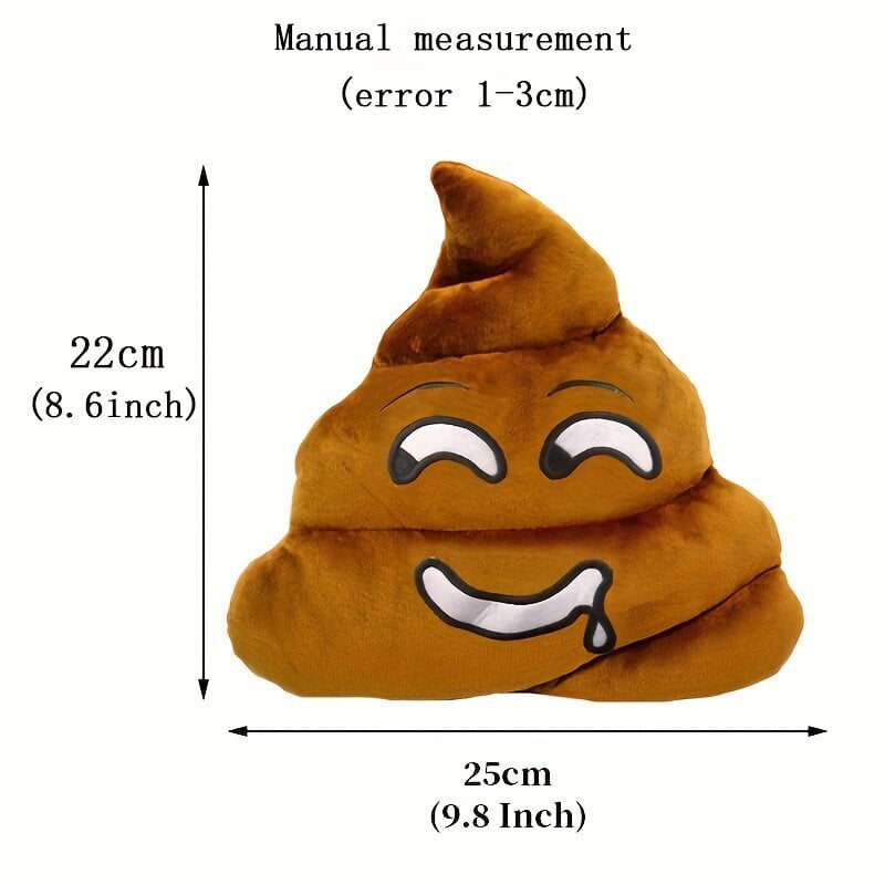 'Expression tyyny hauska hirviö tyyny kakka pehmo nukke' hinta ja tiedot | Koristetyynyt ja tyynynpäälliset | hobbyhall.fi