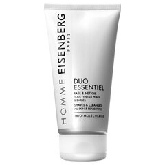 Parranajo- ja kasvojenpesugeeli miehille Eisenberg Duo Essentiel 2in1 For Men, 150 ml hinta ja tiedot | Eisenberg Hajuvedet ja kosmetiikka | hobbyhall.fi