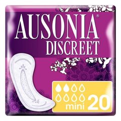 Siteet ​​Mini Ausonia, 20 kpl hinta ja tiedot | Tamponit ja terveyssiteet | hobbyhall.fi