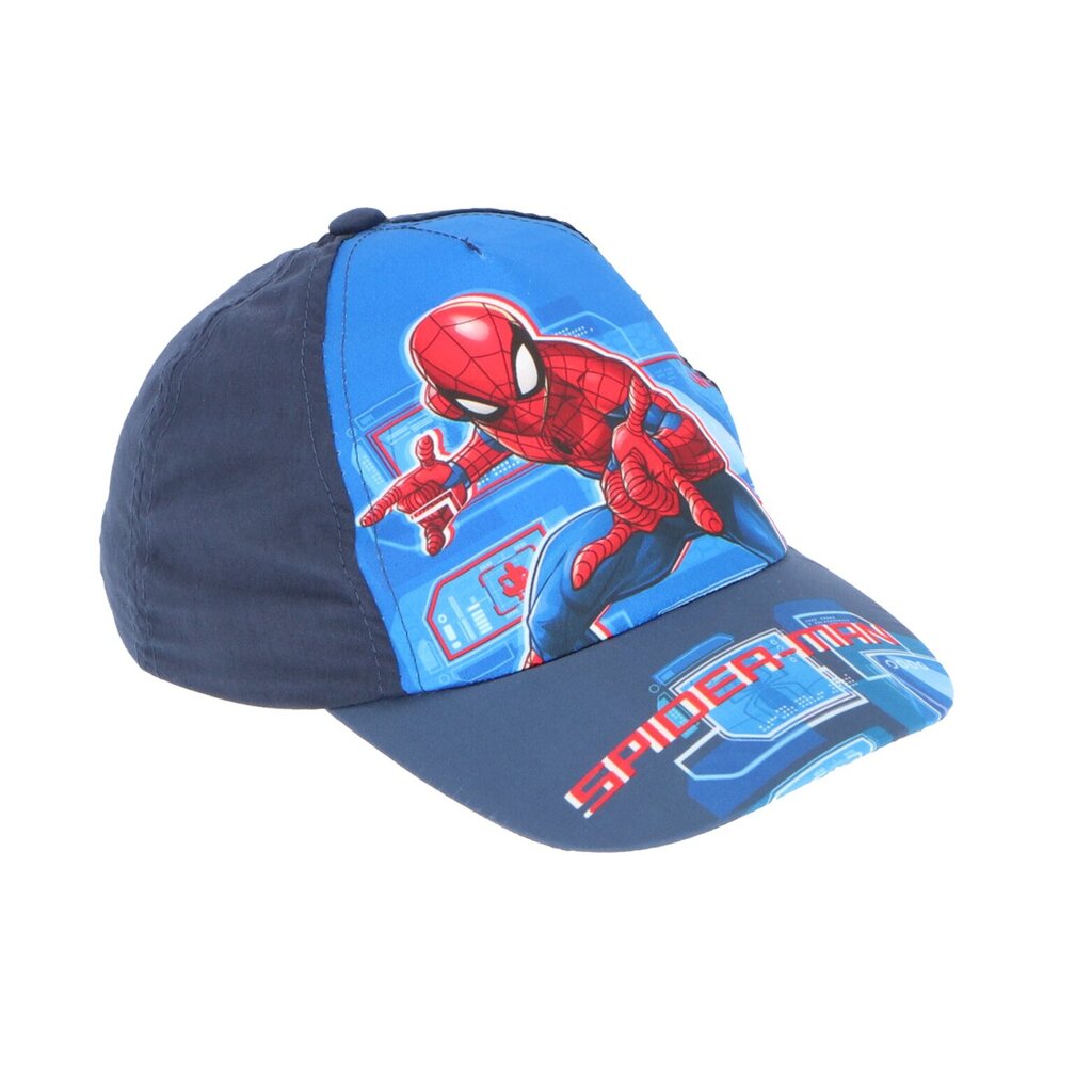 Lasten lippis Spiderman hinta ja tiedot | Poikien hatut, huivit ja käsineet | hobbyhall.fi