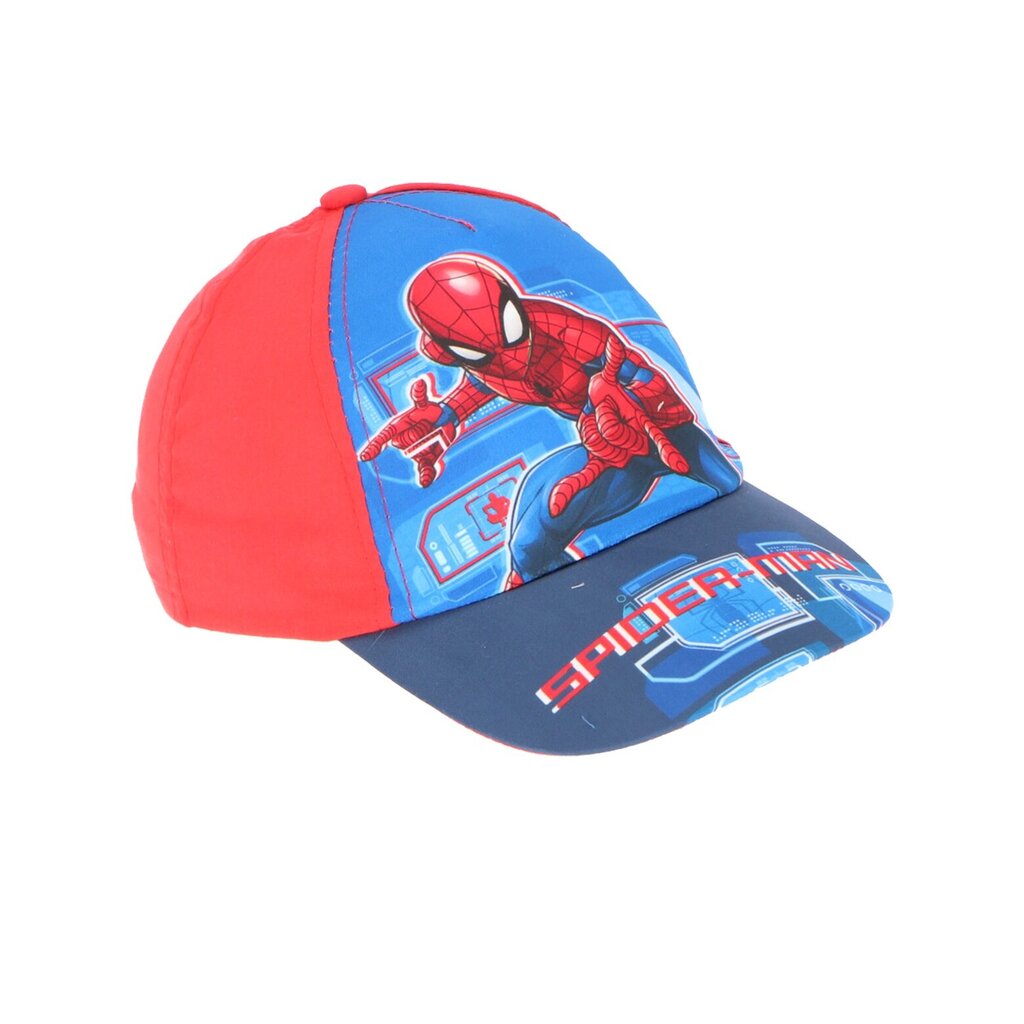 Lasten lippis Spiderman hinta ja tiedot | Poikien hatut, huivit ja käsineet | hobbyhall.fi