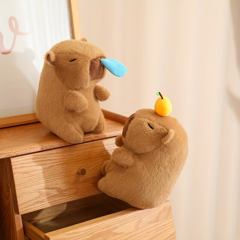 'Söpö capybara pehmo nukke pehmeä pehmo pehmo capybara kawaii capybara halattava kapybara nukke kapybara tyyny kodin sisustus syntymäpäivä joululahja lelut' hinta ja tiedot | Pehmolelut | hobbyhall.fi