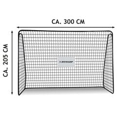 jalkapallomaali verkolla, 300x205x120cm hinta ja tiedot | Jalkapallomaalit ja verkot | hobbyhall.fi