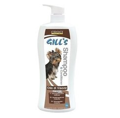 Croci Gill's 2-in-1 -shampoo ja hoitoaine, 1L hinta ja tiedot | Shampoot ja hoitoaineet lemmikeille | hobbyhall.fi