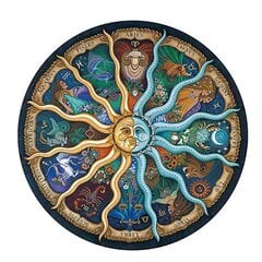 Timanttimosaiikki "Zodiacal sun" 30x30cm hinta ja tiedot | Timanttimaalaukset | hobbyhall.fi