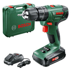 Bosch Akkuporakone PSR 1800 Li-2 (1x1,5) hinta ja tiedot | Bosch Työkalut | hobbyhall.fi