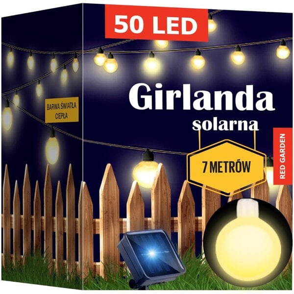 Solar Garden Girlands Led-lamppuja 50kpl