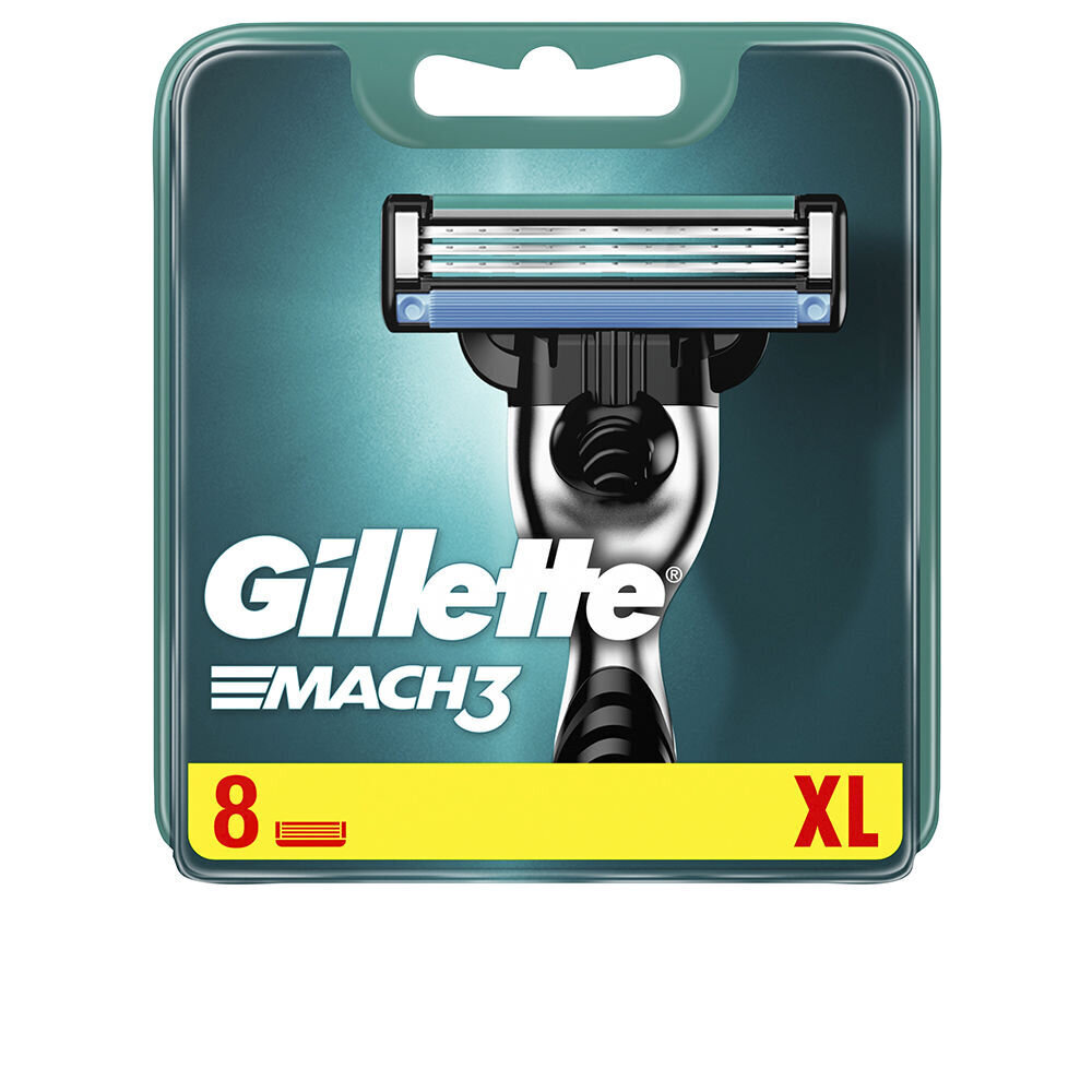 Parranajopäät Gillette Mach, 8 kpl hinta ja tiedot | Parranajo ja karvanpoisto | hobbyhall.fi