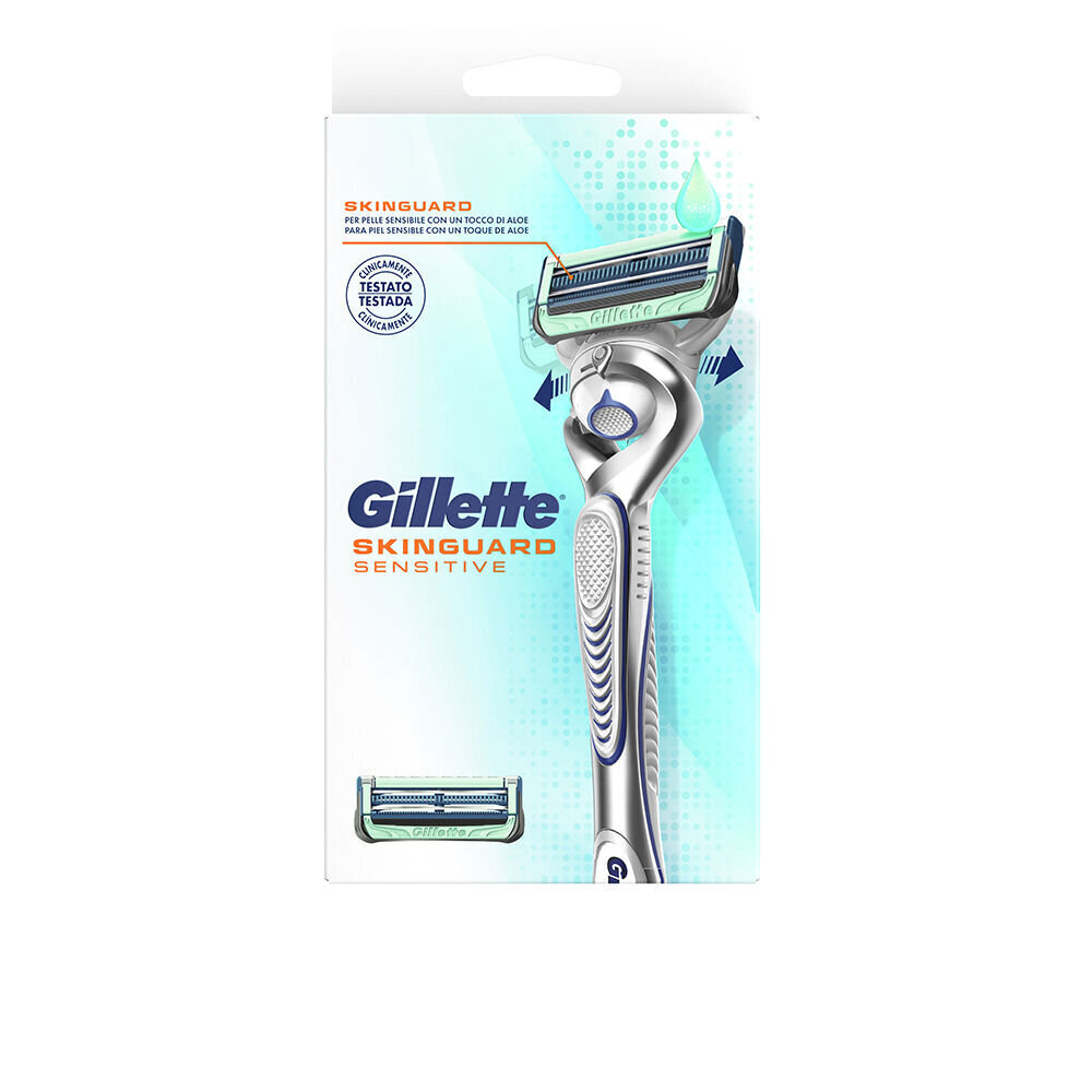 Partakoneen terät Gillette Skinguard Sensitive, 2 kpl hinta ja tiedot | Parranajo ja karvanpoisto | hobbyhall.fi