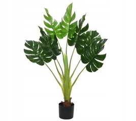 Vihreä monstera ruukussa keinotekoinen koristeellinen 105 cm hinta ja tiedot | Sisustustuotteet | hobbyhall.fi