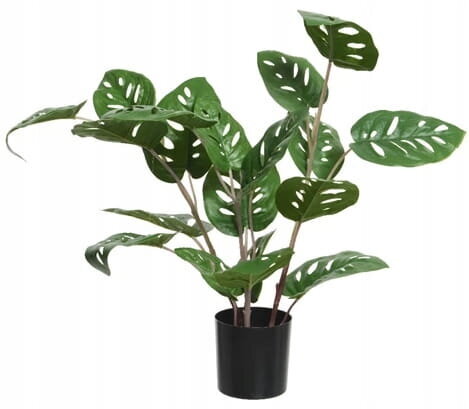 Monstera keinotekoinen koristekasvi ruukussa 45 cm hinta ja tiedot | Sisustustuotteet | hobbyhall.fi