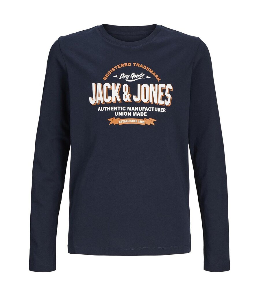 Jack & Jones lasten paita 12258880*01, laivastonsininen 5715603774818 hinta ja tiedot | Naisten T-paidat | hobbyhall.fi