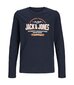 Jack & Jones lasten paita 12258880*01, laivastonsininen 5715603774818 hinta ja tiedot | Naisten T-paidat | hobbyhall.fi