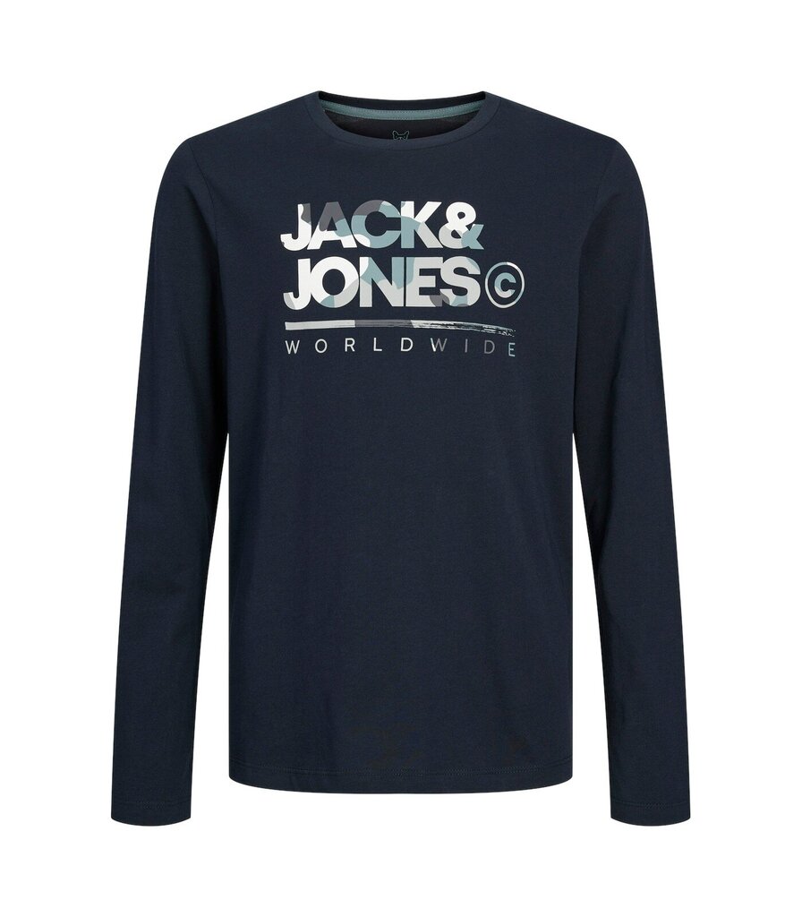 Jack & Jones lasten paita 12259498*02, laivastonsininen 5715606166825 hinta ja tiedot | Naisten T-paidat | hobbyhall.fi