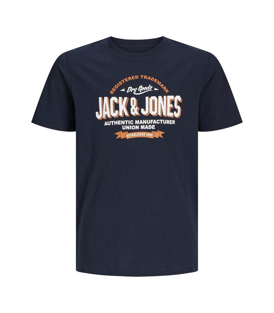 Jack & Jones lasten T-paita 12258876*01, laivastonsininen 5715603774658 hinta ja tiedot | Naisten T-paidat | hobbyhall.fi