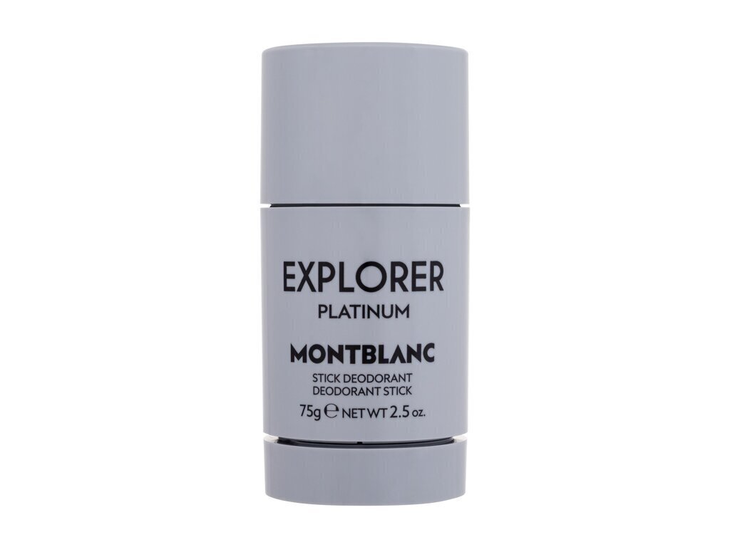 Miesten deodorantti Explorer Platinum Montblanc, 75 g hinta ja tiedot | Deodorantit | hobbyhall.fi