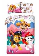 Pussilakanasetti Paw Patrol 140×200cm + tyynyliina 70x90 cm hinta ja tiedot | Vuodevaatteet lapsille | hobbyhall.fi