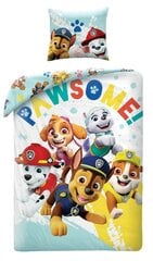 Pussilakanasetti Paw Patrol 140×200cm + tyynyliina 70x90 cm hinta ja tiedot | Vuodevaatteet lapsille | hobbyhall.fi