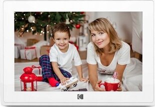 Kodak LED HD 10 "WiFi 10GB RCF-106, valkoinen hinta ja tiedot | Digitaaliset valokuvakehykset | hobbyhall.fi