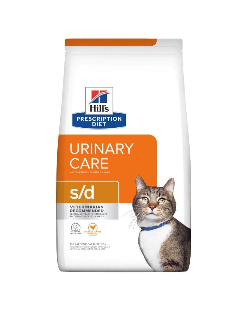 Hill's Prescription Diet Feline Urinary Care s/d kanan kanssa, 3 kg hinta ja tiedot | Kissan kuivaruoka | hobbyhall.fi