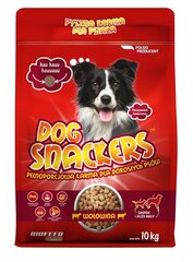 Biofeed Dog Snackers isojen ja keskikokoisten rotujen aikuisille koirille naudanlihalla, 10 kg hinta ja tiedot | Koiran kuivaruoka | hobbyhall.fi