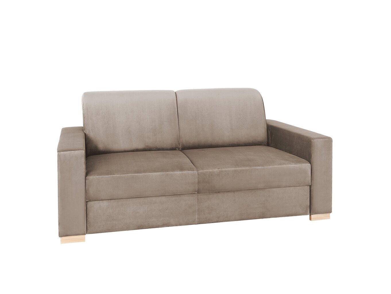 Kahden hengen istuttava sohva Instit, 165x95x82 cm, beige hinta ja tiedot | Sohvat ja vuodesohvat | hobbyhall.fi