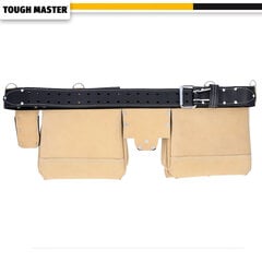 Työkalulaukku, Nahkainen työkaluvyö UK BRAND, TOUGH MASTER® TM-154SP hinta ja tiedot | Työkalupakit ja muu työkalujen säilytys | hobbyhall.fi