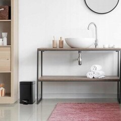 Yoka Home 2-osainen kylpyhuonetarvikesarja, musta hinta ja tiedot | Kylpyhuoneen sisustus | hobbyhall.fi