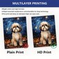 'Starry night shih tzu muotokuva seinätaide ' hinta ja tiedot | Taulut | hobbyhall.fi