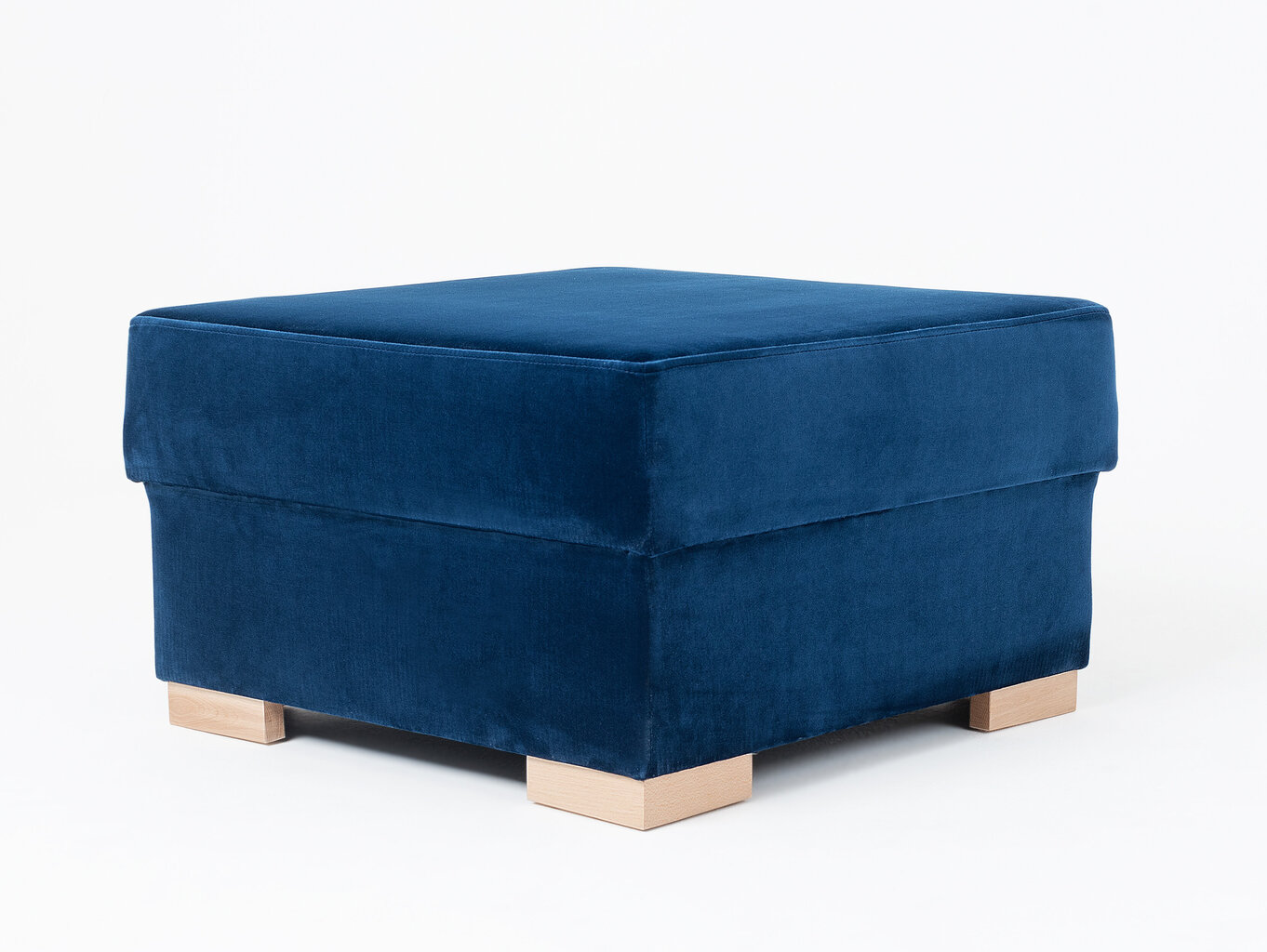 Pouf Instit, 68x68x40 cm, sininen hinta ja tiedot | Säkkituolit, rahit ja penkit | hobbyhall.fi