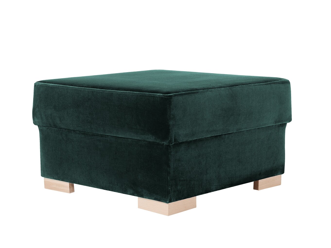 Pouf Instit, 68x68x40 cm, vihreä hinta ja tiedot | Säkkituolit, rahit ja penkit | hobbyhall.fi