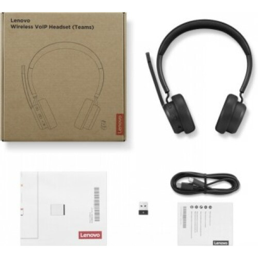 Lenovo Wireless VoIP Headset (4XD1M80020) hinta ja tiedot | Kuulokkeet | hobbyhall.fi