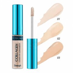 Kosteuttava peitevoide kollageenilla - vaaleanbeige Enough Collagen Cover Tip Concealer #01, 9g hinta ja tiedot | Meikkivoiteet ja puuterit | hobbyhall.fi