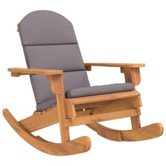 Adirondack kääntötuoli vidaXL, ruskea hinta ja tiedot | Nojatuolit | hobbyhall.fi