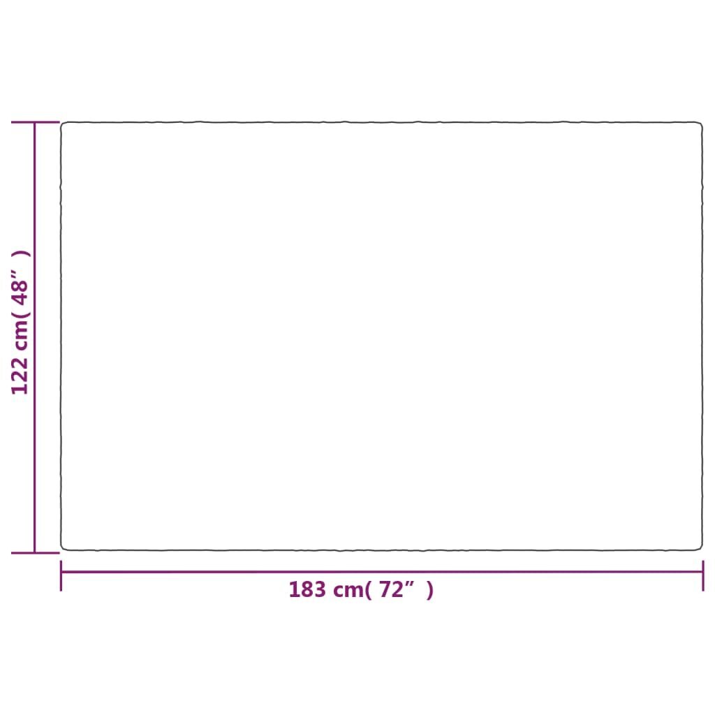 Vidaxl peitto, 122x183cm hinta ja tiedot | Peitot | hobbyhall.fi