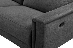 Sohva recliner Loft24 Lund, harmaa hinta ja tiedot | Sohvat ja vuodesohvat | hobbyhall.fi