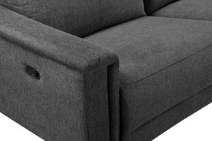 Sohva recliner Loft24 Lund, harmaa hinta ja tiedot | Sohvat ja vuodesohvat | hobbyhall.fi