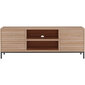 TV-taso Notio Living Celine, ruskea/musta hinta ja tiedot | TV-tasot | hobbyhall.fi