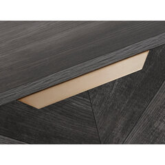 Indauja Notio Living Dark Wood, musta hinta ja tiedot | Vitriinit | hobbyhall.fi