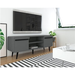 TV-taso Notio Living Chantal, harmaa/musta hinta ja tiedot | TV-tasot | hobbyhall.fi